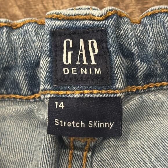 Bundle of 2 GAP Kids' Stretch Skinny Jeans Size 14 - Picture 9 of 15